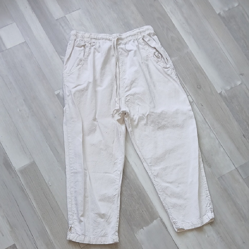 Women's White Casual Pants